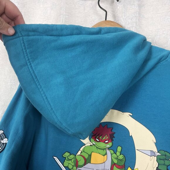 Teenage Mutant Ninja Turtles x Naruto Group Shot Hoodie BoxLunch women XL TMNJ - Picture 11 of 15